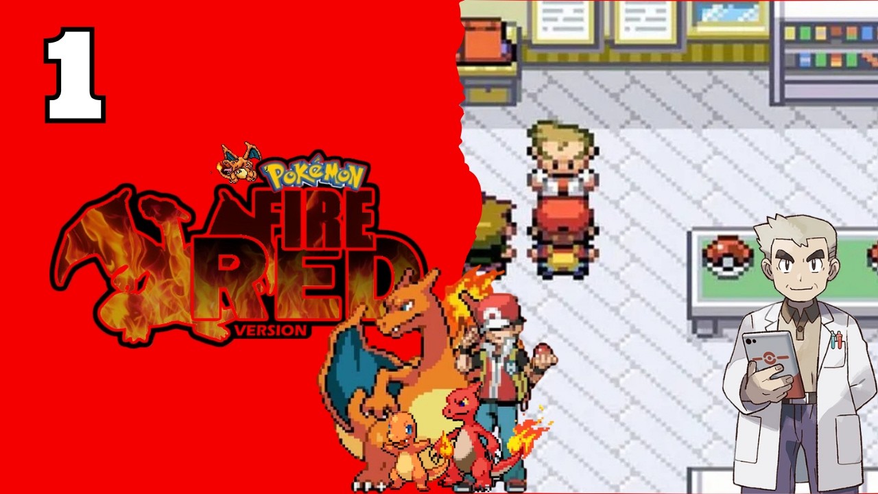 Pokémon FireRed - Gameplay