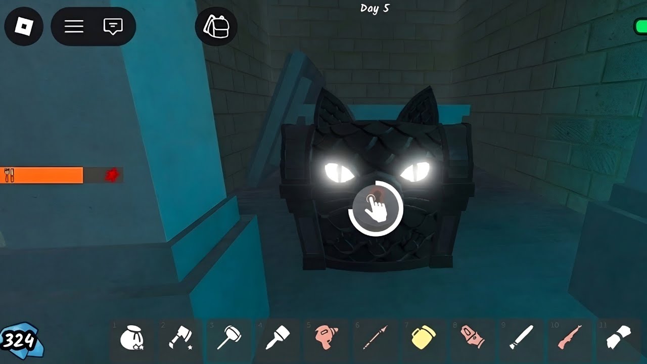How To Find CAT CHEST And INSANE REWARDS in 99 Nights in the Forest ROBLOX 