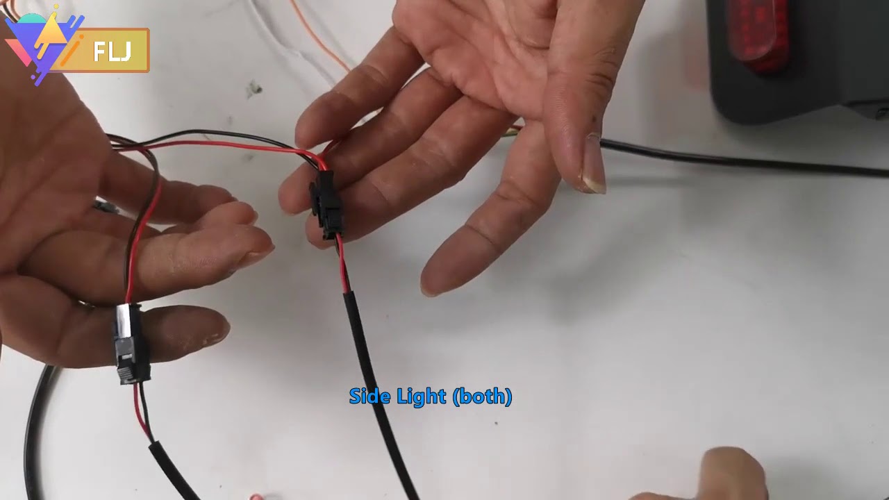 JP 60V 25 controller A B wires connector
