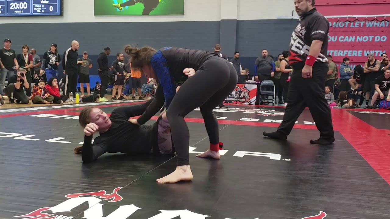 NAGA BJJ Womens Blue belt NoGi 130lb