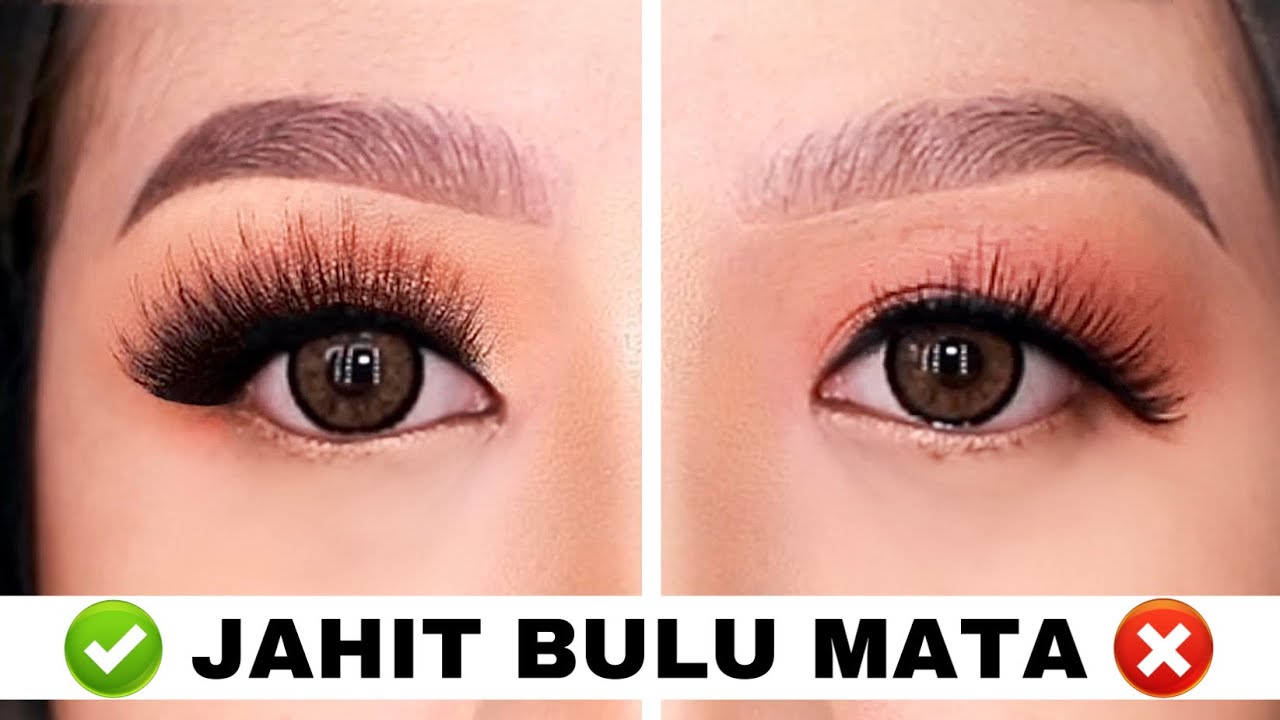 CARA MUDAH JAHIT BULU MATA 2 LAYER (UNTUK PEMULA)