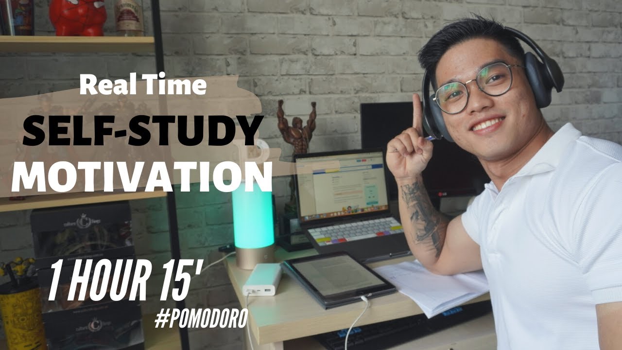 TỰ HỌC C&Ugrave;NG M&Igrave;NH || Pomodoro + Nhạc tập trung || Thực tế 1 Giờ 15 Ph&uacute;t || DEEFIT