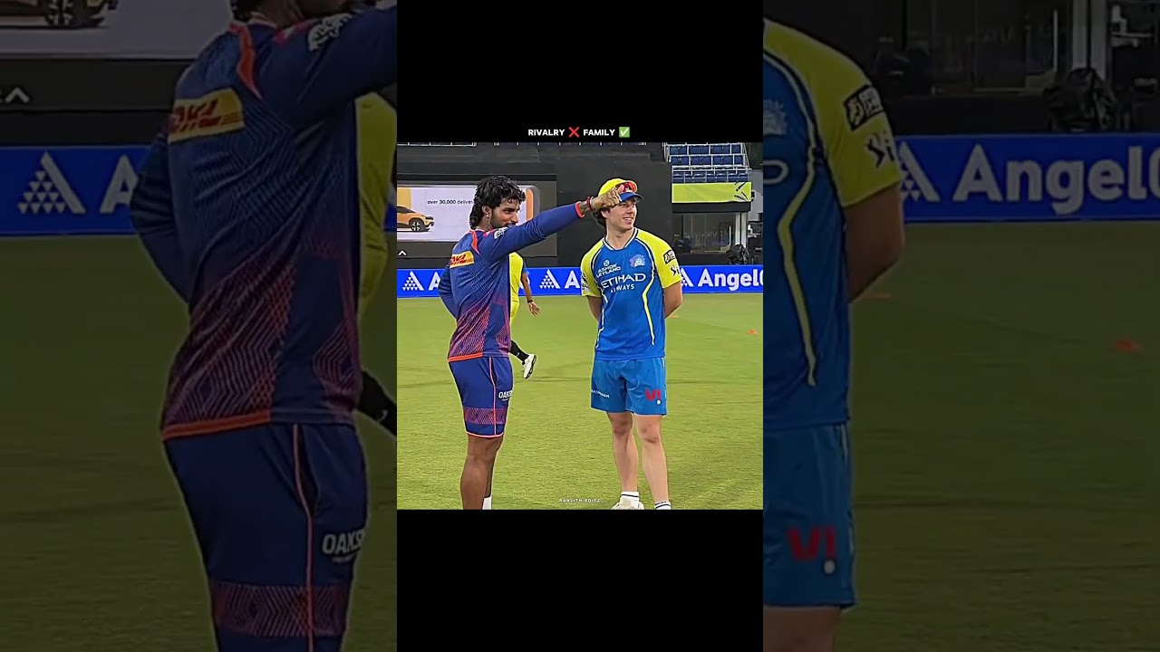 CSK vs MI Is Not A Rivalry ❌ It's Family ✅ #cskvsmi #dhoni #rohit #surya #brevis #sanju #rutu #tilak