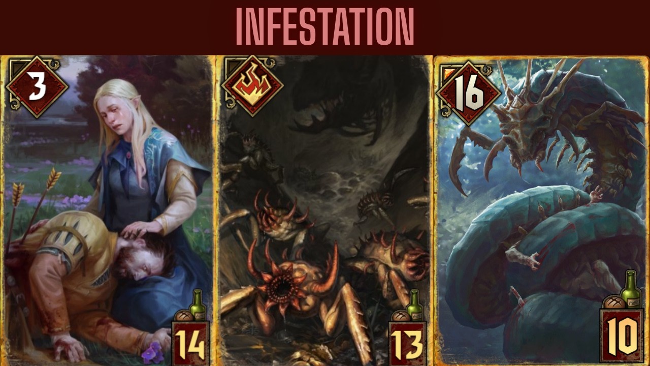 Gwent | The Hive Awakens ft. Lara Dorren | Arachas Swarm Deck #gwent #gwentmonster