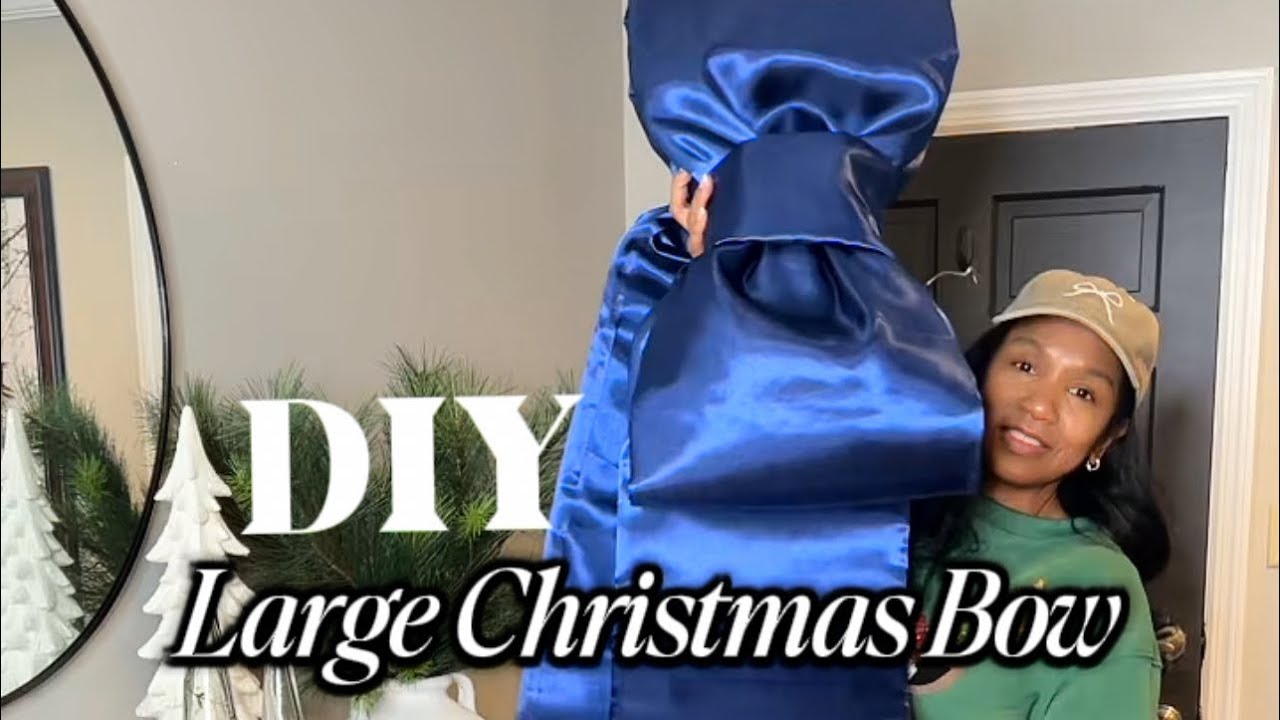 DIY Christmas Bow | Coquette Style