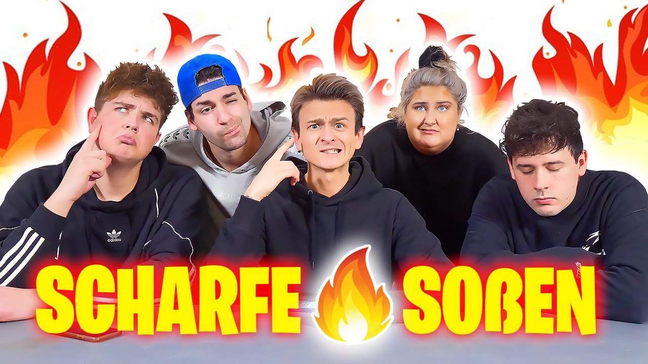 Wer SCHLECHTER sch&auml;tzt muss SCHARF ESSEN! 🌶🔥(Brozember #7) mit CrispyRob, Smiley, Sandra & Filipe