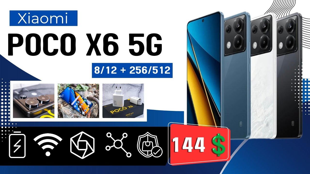 Обзор Poco X6 5G - лучше, чем я думал. Офигенный смарт за 144$ Фото/видео тест.