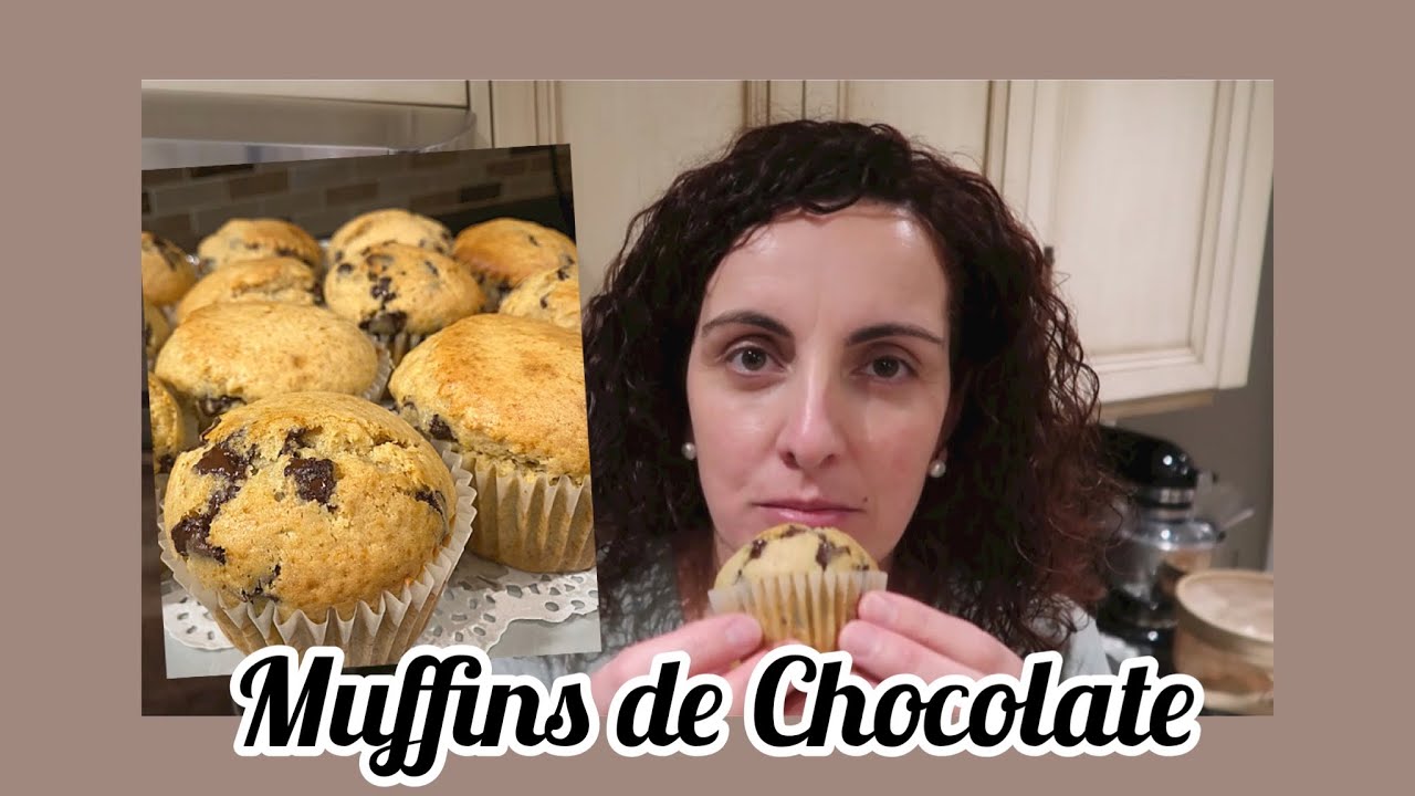 Muffins de Chocolate Delicosos / Receita Fácil