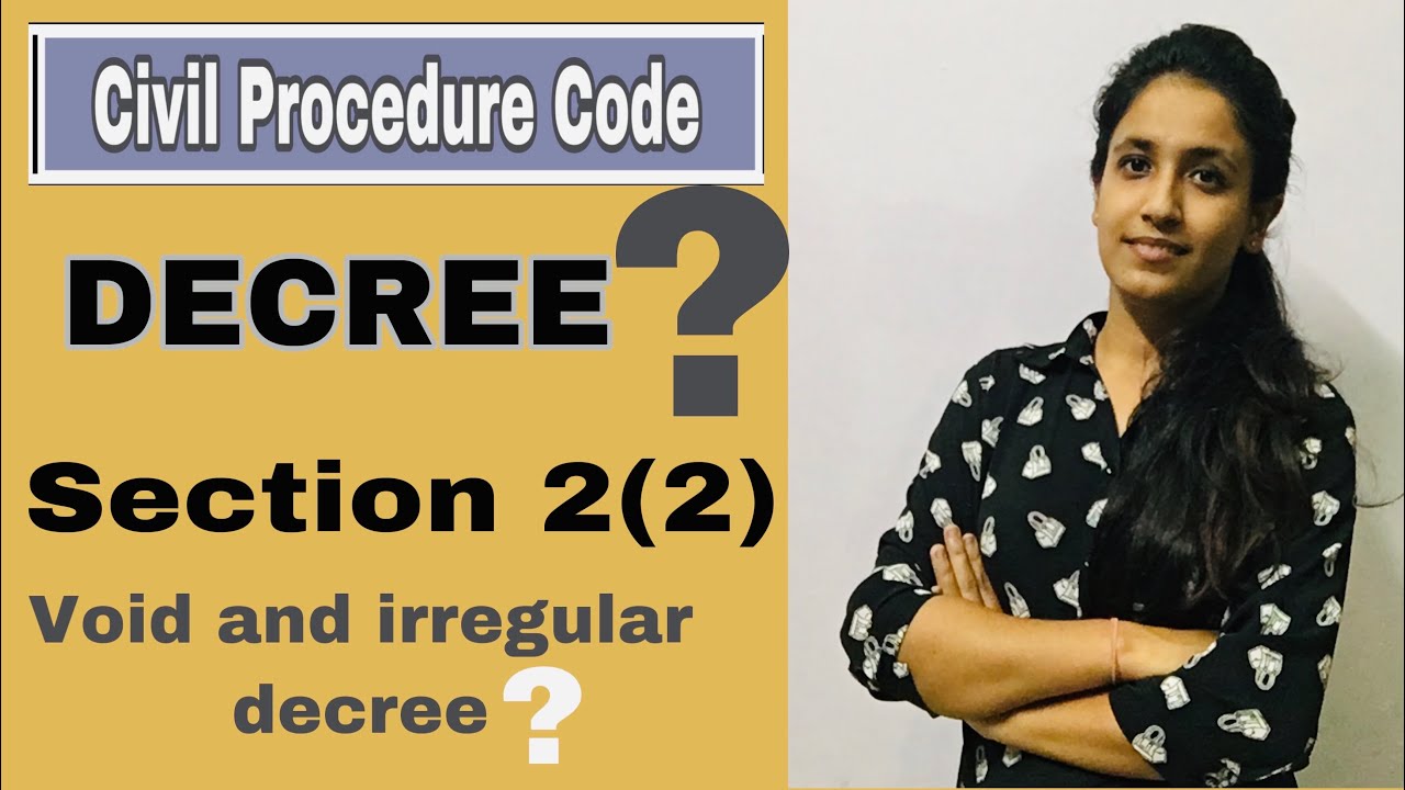 What is DECREE?