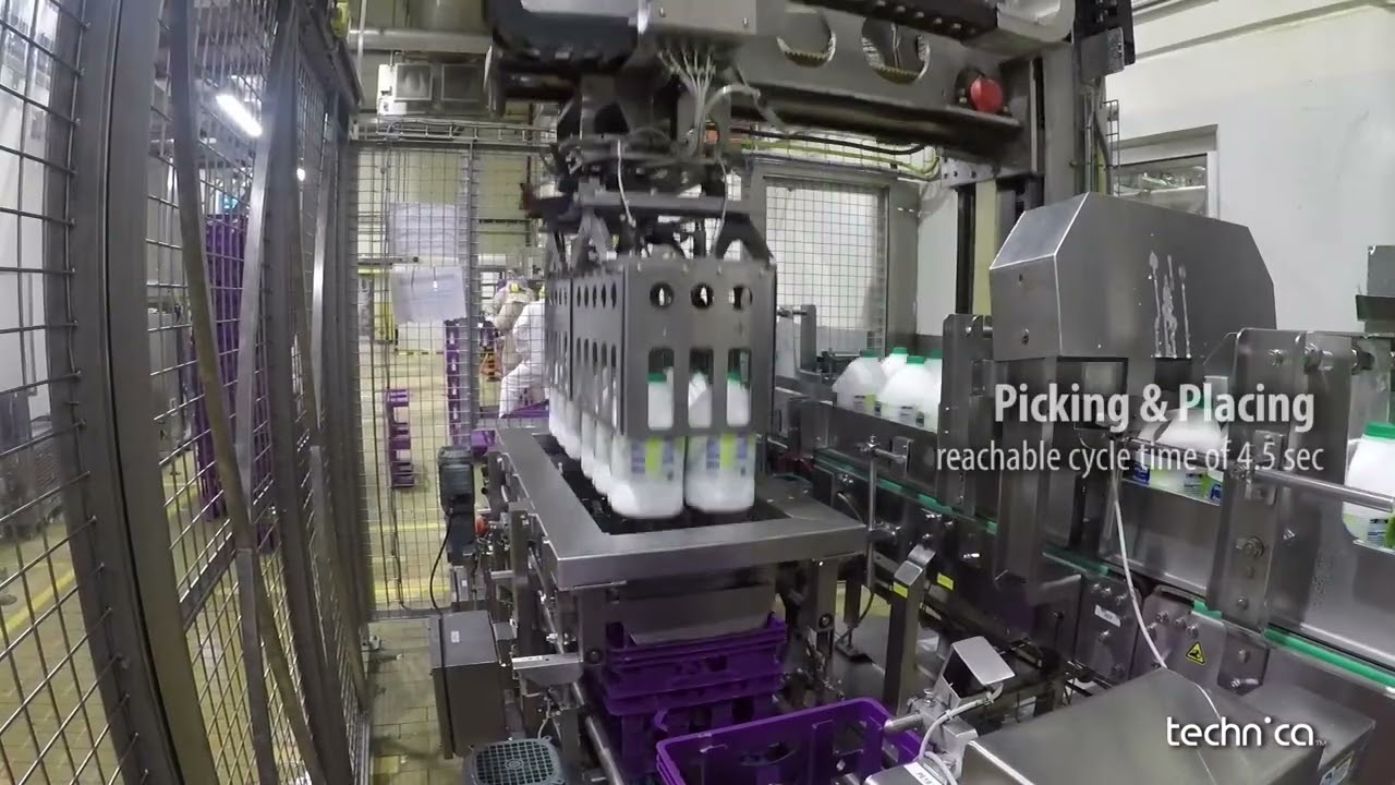 Big Bottles Pick & Place Crate Packer