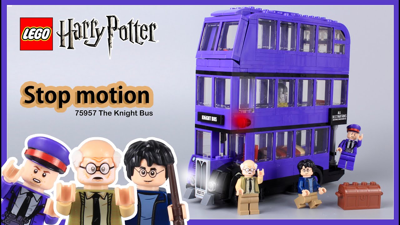 LEGO Harry Potter The Knight Bus 75957 Stop Motion Speed Build Review