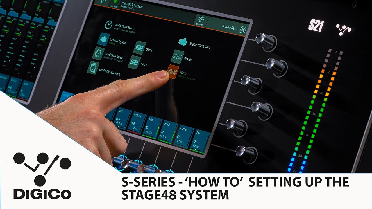 S-Series HOW TO - Setting Up the Stage48 System Export