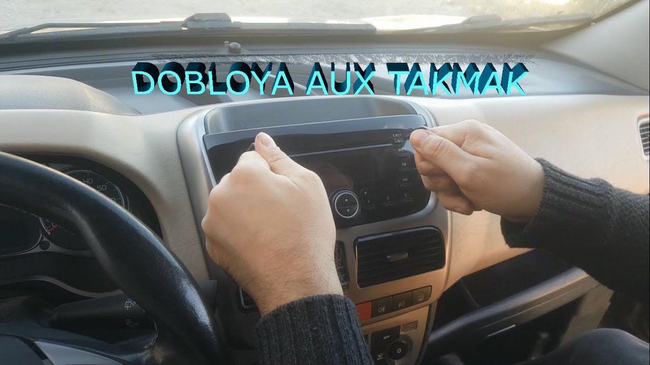 #DOBLOYA (2011)  #AUX BAĞLAMAK TAKMAK #CONNECTING AUX TO  A #RAM PROMASTER CİTY VEHICLE