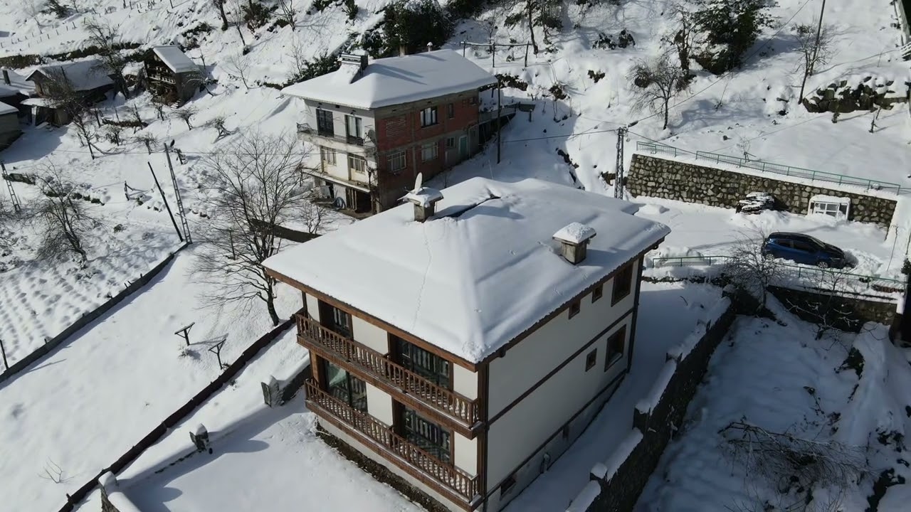 Kaptanpaşa Karlı Bir Gün 13 Aralık 2024