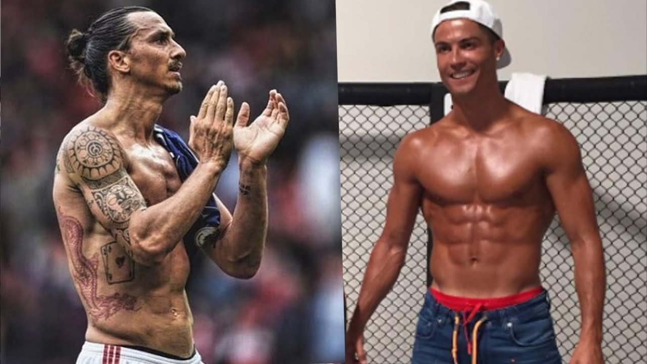 Cr7 vs Ibrahimovic a Diferen&ccedil;a dos Treinamentos na Academia