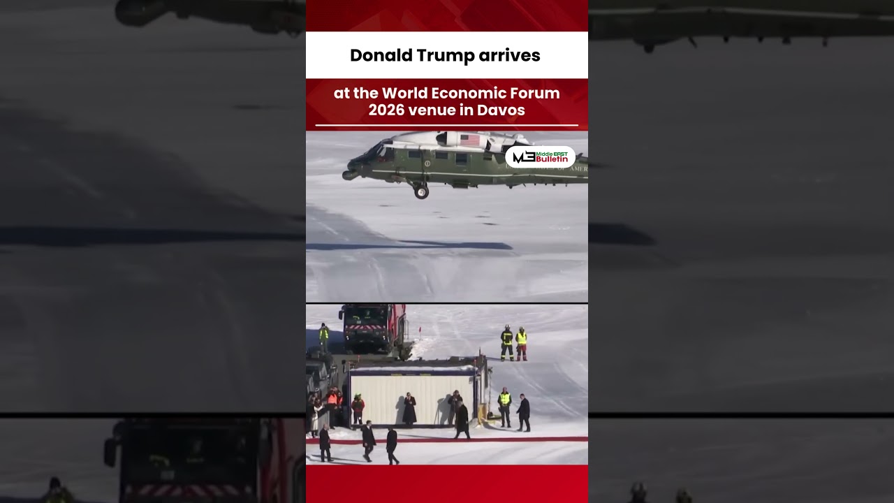 Trump Arrives in Davos for WEF 2026, Ignites Global Debate on Economy and Geopolitics