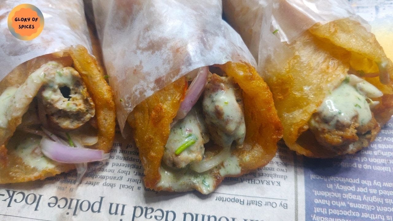 Street Style Seekh Kabab Puri Paratha Roll at Home | Perfect for Ramadan | Glory of Spices