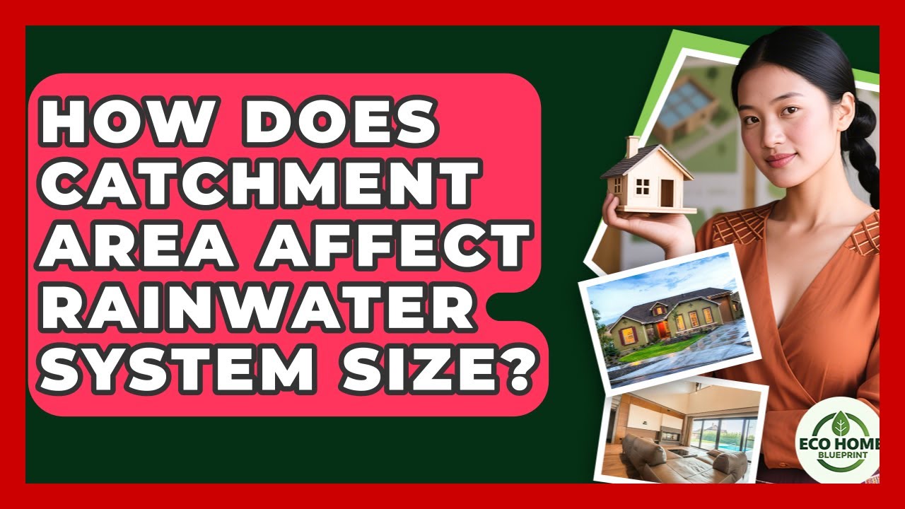 How Does Catchment Area Affect Rainwater System Size? - Eco Home Blueprint