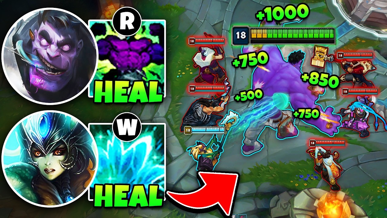 This hilarious bot lane comp turns Dr. Mundo into an unstoppable RAID BOSS