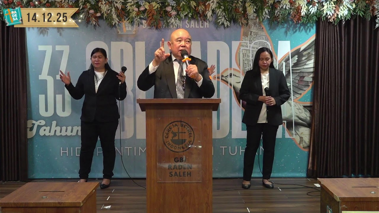 IBADAH RAYA ONLINE 14 DESEMBER 2025 - Ps. Horatius Romuli