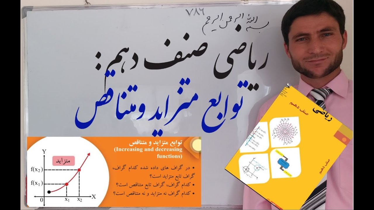 ریاضی صنف دهم: توابع متزاید و متناقص