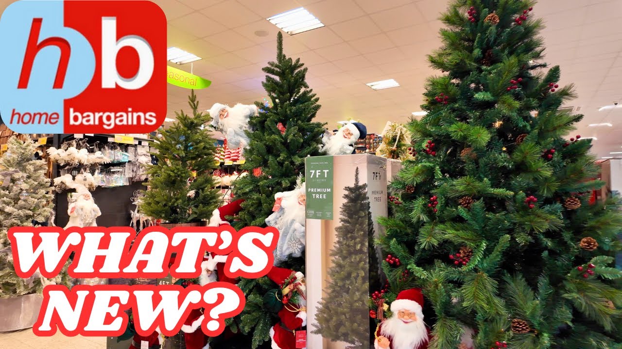 What’s New in HOME BARGAINS - New CHRISTMAS DECORATIONS - 4 October 2025