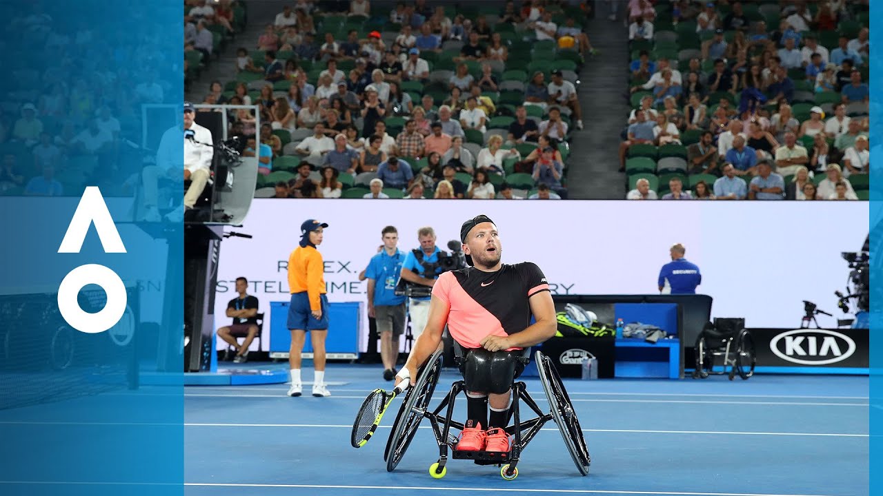 Dylan Alcott v Heath Davidson match highlights (3R) | Australian Open 2018