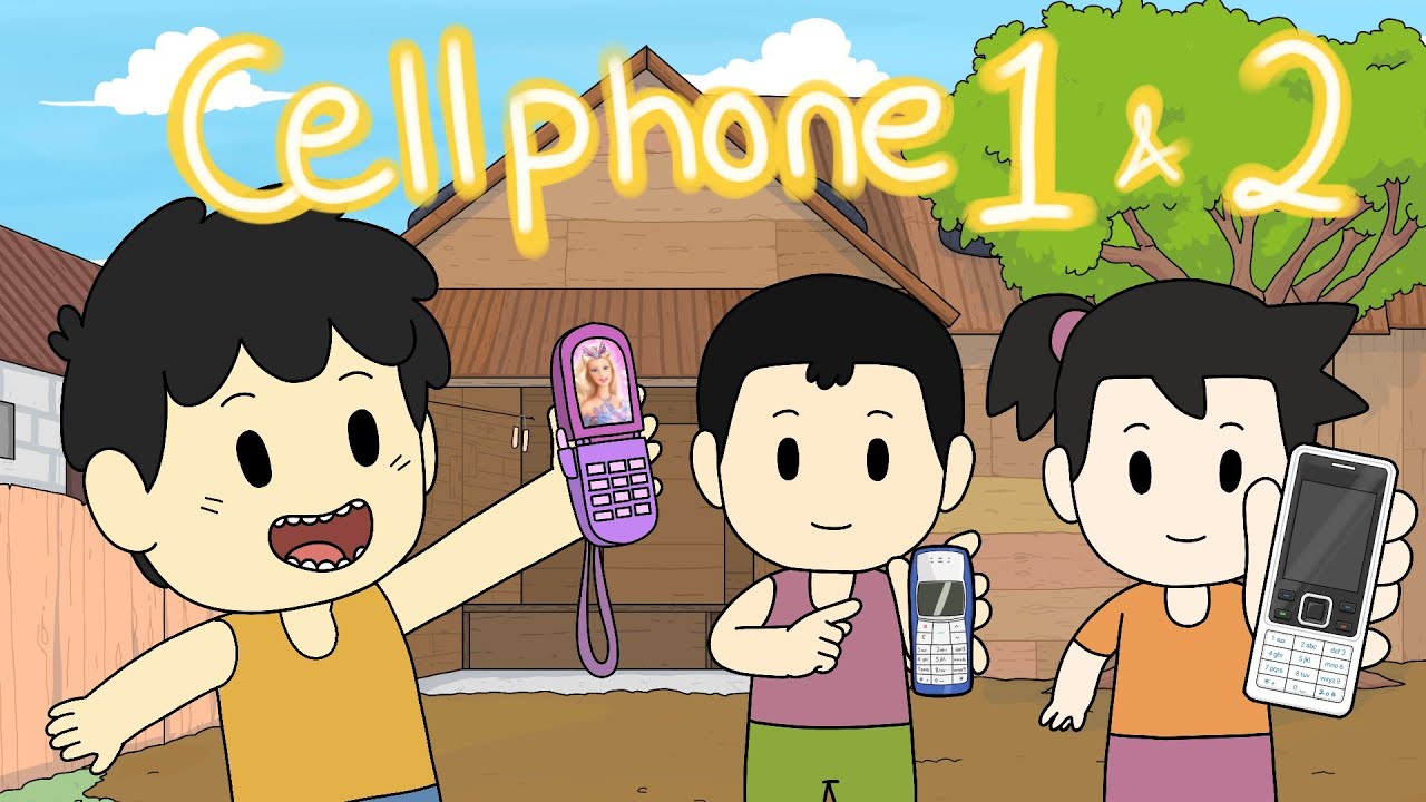CELLPHONE PART 1 & 2 | Pinoy Animation | BanJ-JBANimation