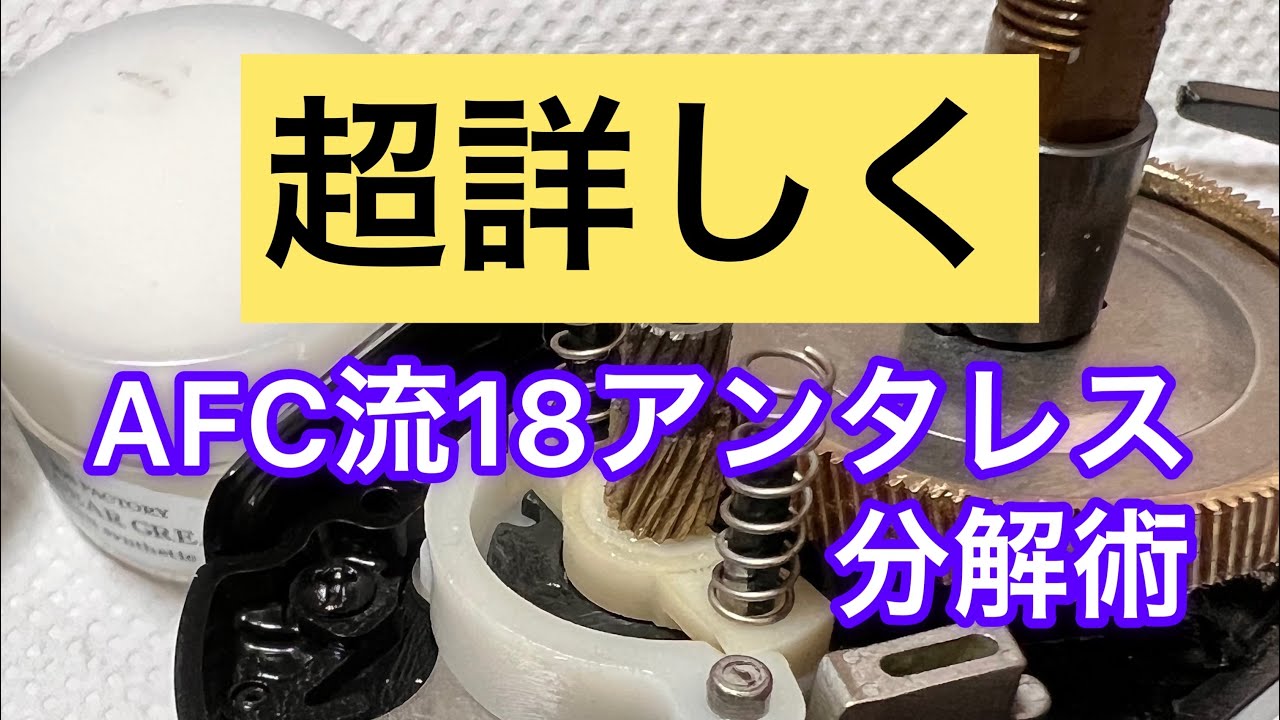 【完全版】18アンタレスDCMD オーバーホール！