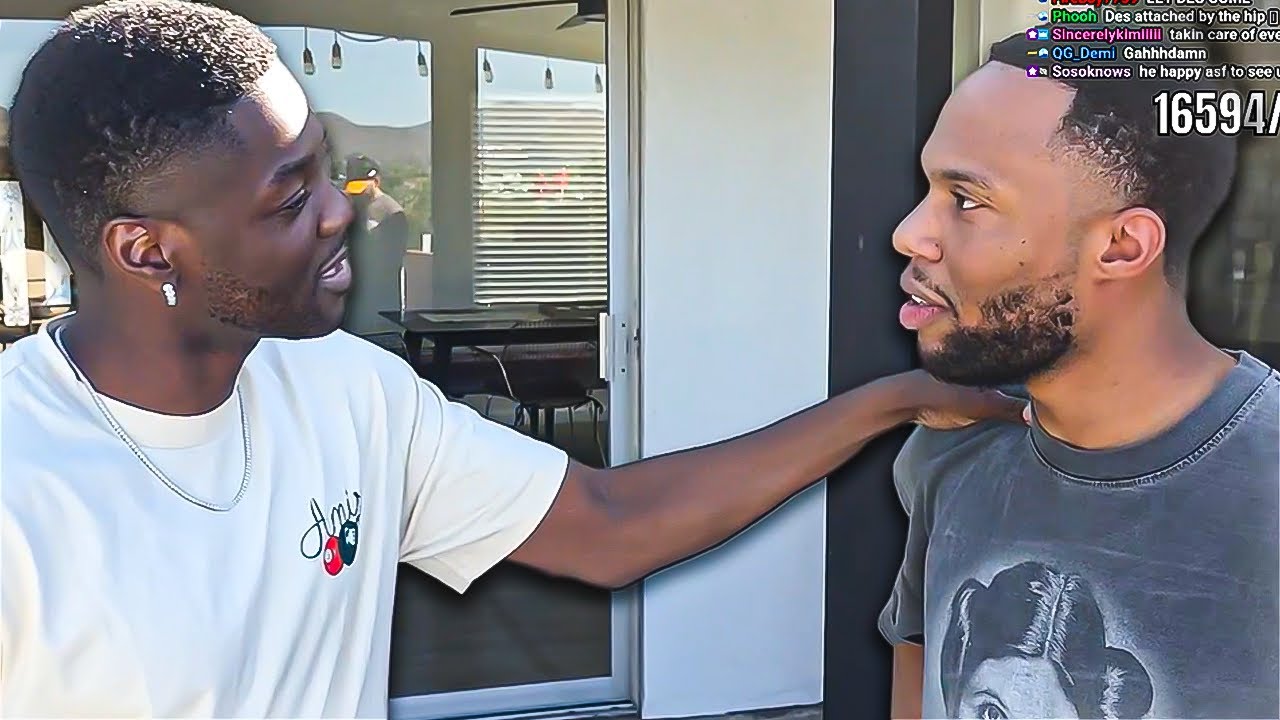 Des Gets Pressed For Acting Out Again..