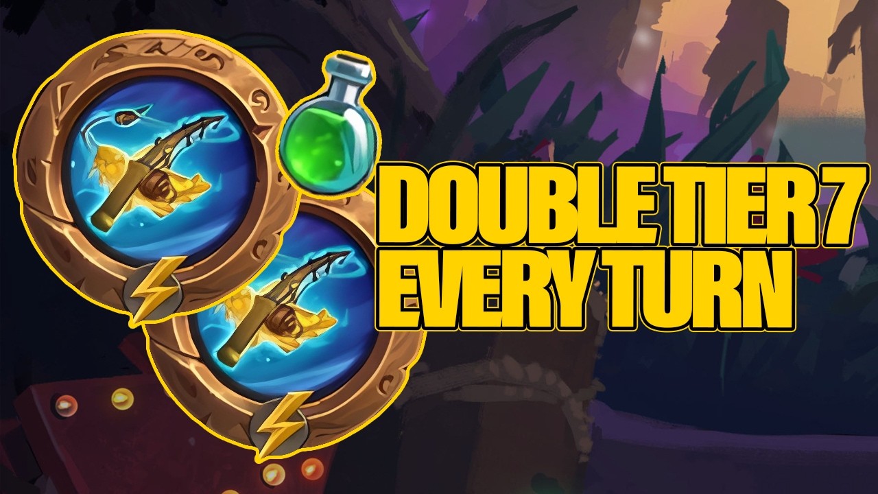 Two 7 Drops A Turn Makes The Most Ridiculous Builds | Dogdog Hearthstone Battlegrounds