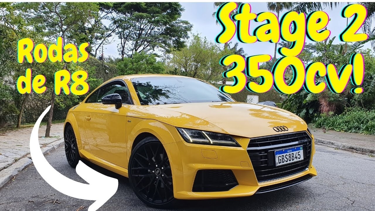Audi TT S-Line Stage 2! NÃO TEM UM QUE NÃO OLHE, que carro maravilhoso!
