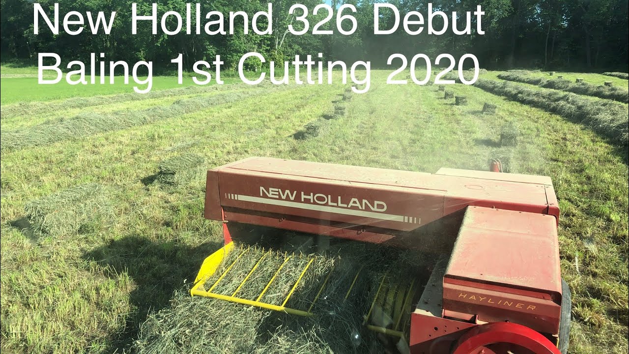 Raking and Baling First Cutting HAY 2020 Part 1