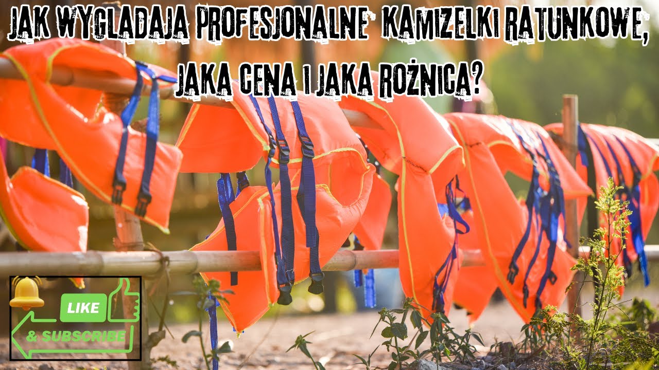 Jak wyglądają profesjonalne kamizelki ratunkowe, jaka cena i jaka różnica oraz cena?