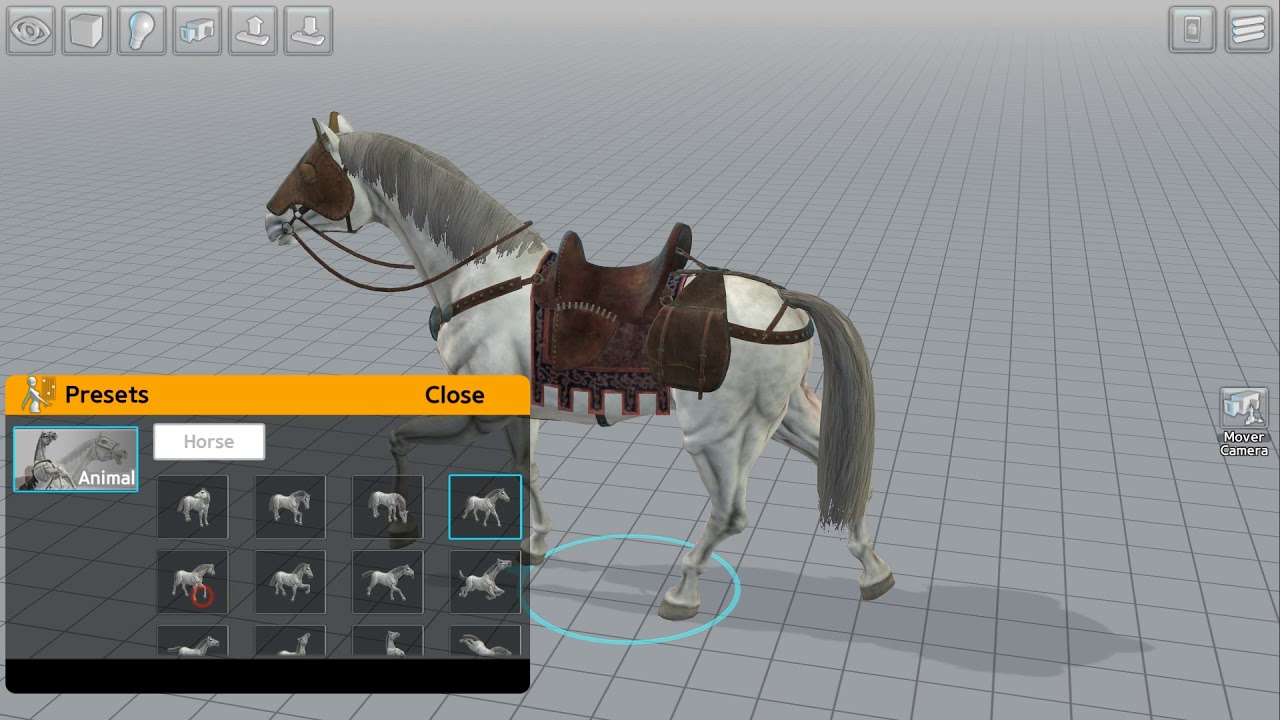 Easy Poser - horse pack