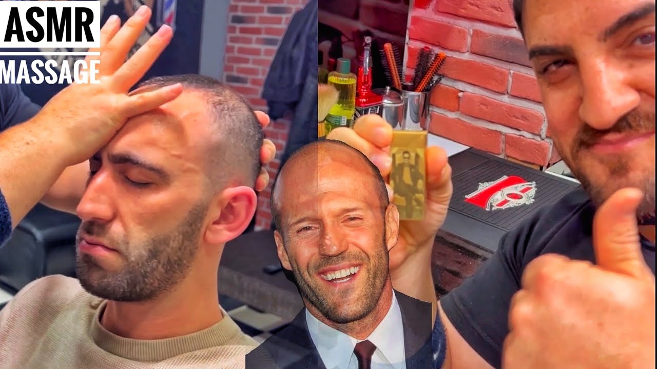 TURKİSH BARBER ASMR MASSAGE | A Sleepy Environment AND Energetic Hands