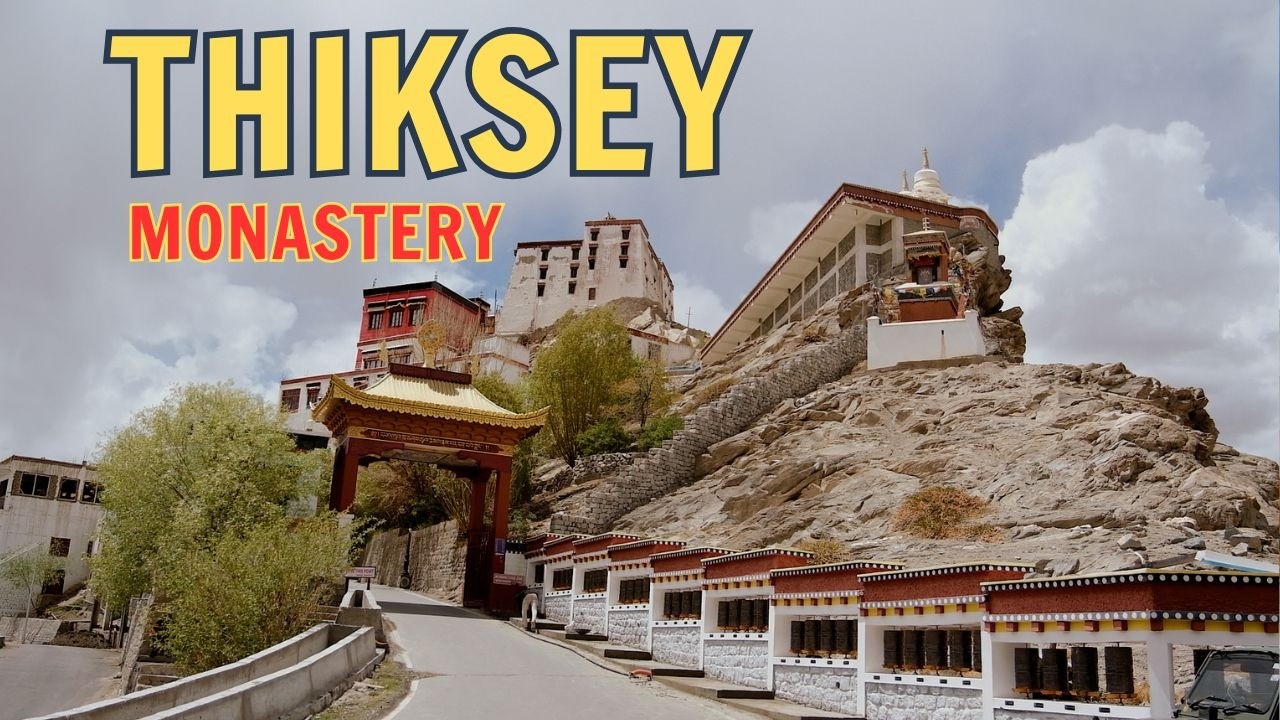 [4K] Exploring Thiksey Gompa: The 