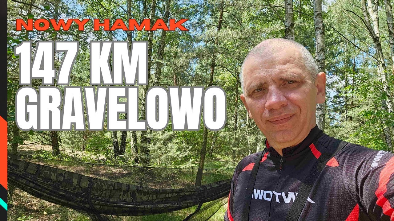 Dookoła Kampinoskiego Parku Narodowego rowerem : Prezentacja nowego hamaka - Bushman jungle set
