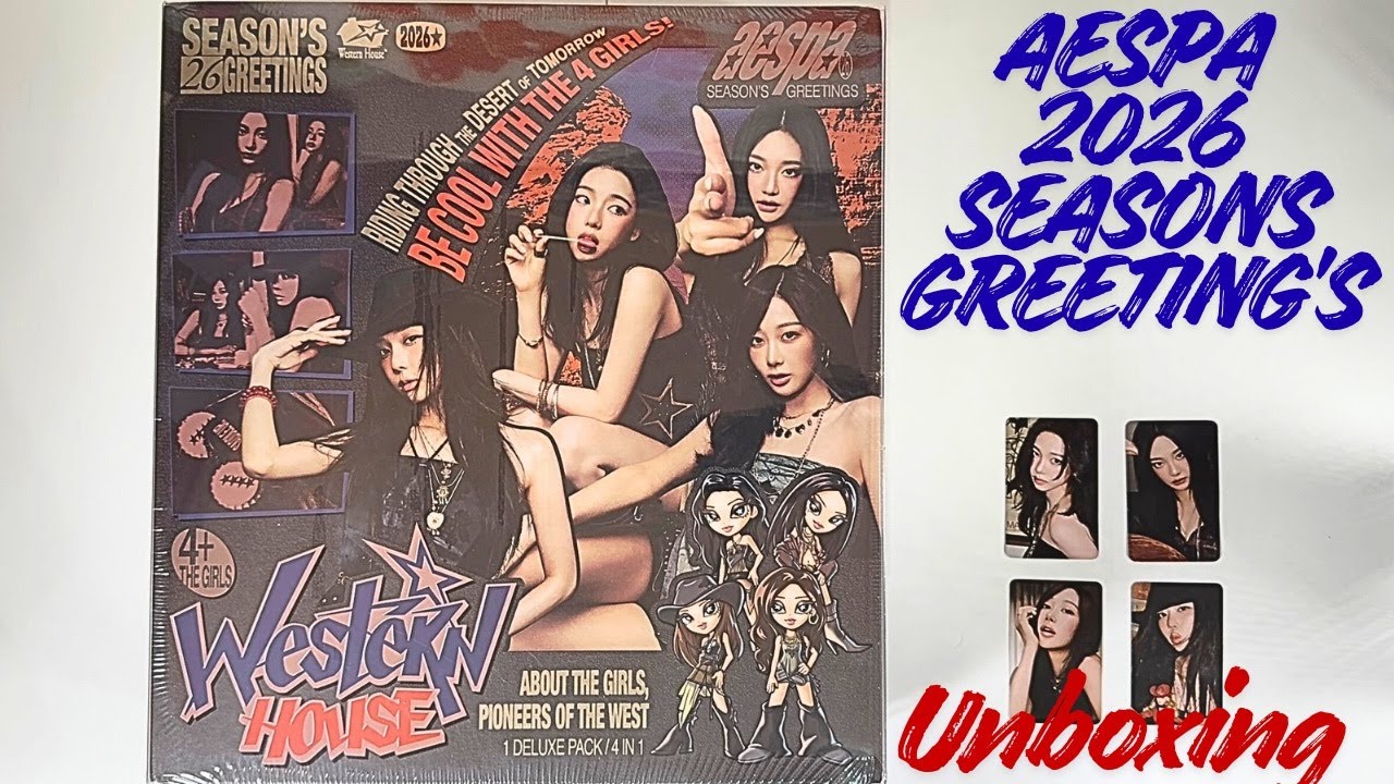 Unboxing: AESPA 2026 Seasons Greeting’s Deluxe Pack