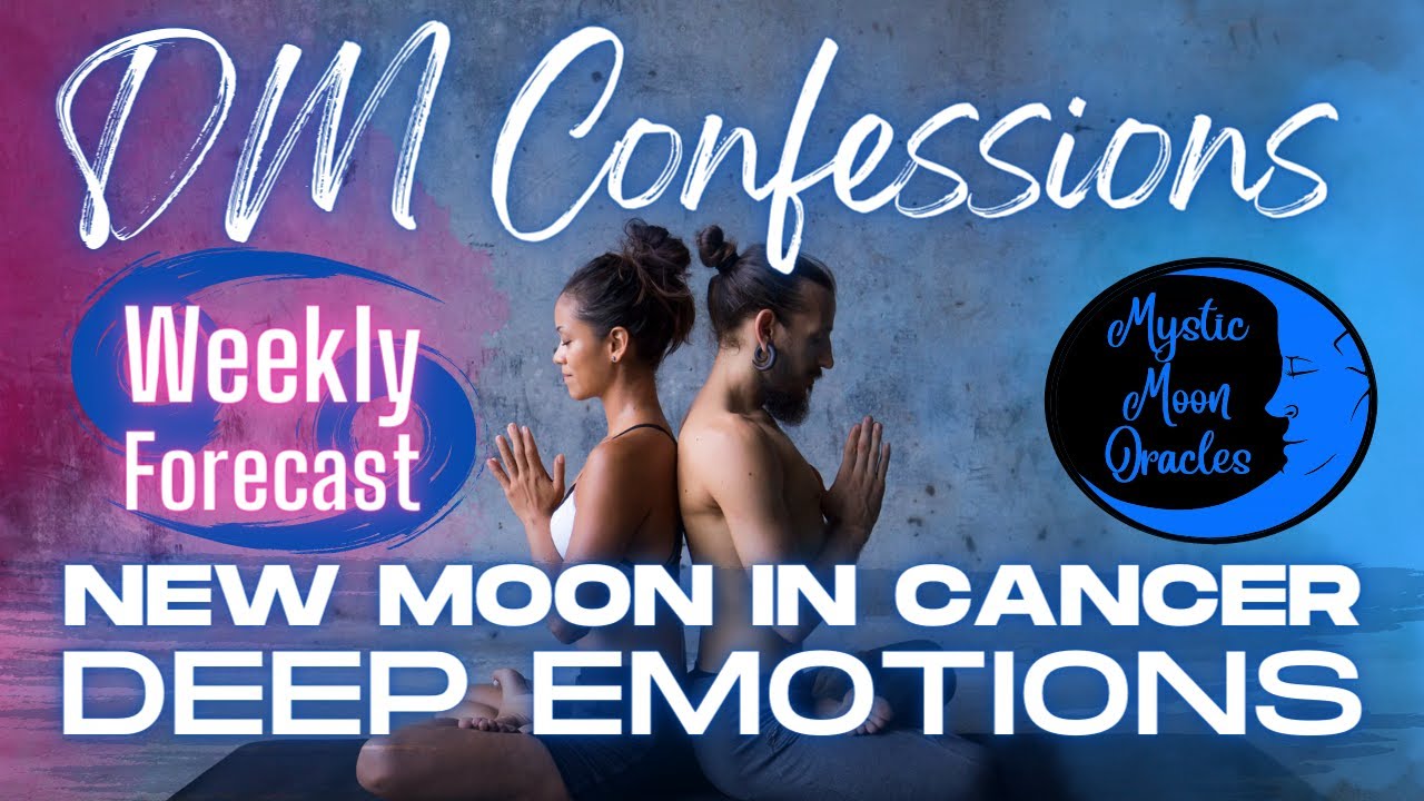 Your DIVINE MASCULINE 🌹 New Moon in Cancer Forecast Sensual & Powerful Emotions 🔥 (Tarot Reading)