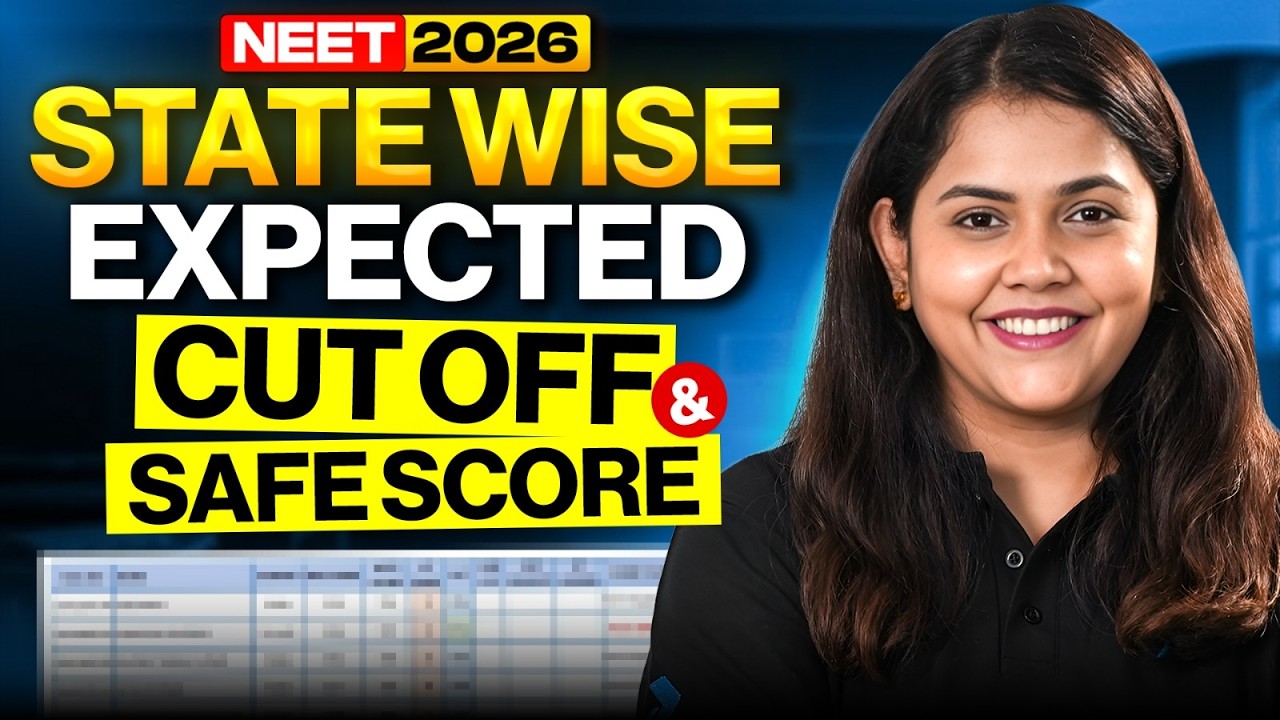 NEET 2026 Cut Off State Wise &ndash; Check Expected Scores for All States | Dr. Shipra Tiwari