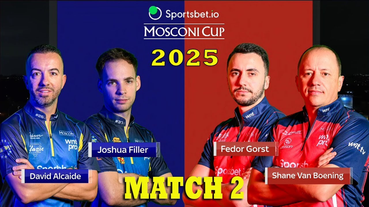 Джошуа Филлер/Дэвид Алкайд vs Шейн Ван Бенинг/Федор Горст | Матч 2 | Кубок Москони 2025