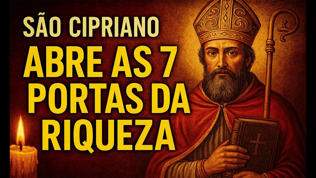 UM MILAGRE DE SÃO CIPRIANO AS 7 PORTAS DA RIQUEZA A CHAVE DESSA RIQUEZA EM SUA MÃO