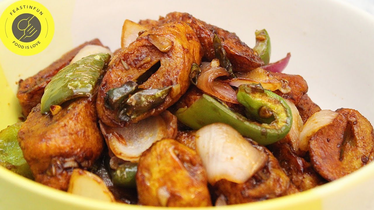 Chilli Soya Chaap Recipe | Soya Chilli Chaap | WW EP 12 | Feastinfun