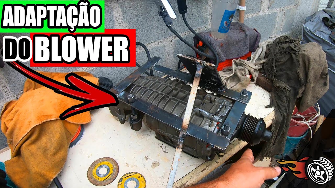 Adaptação do Supercharger  - Criação do Suporte - EP1 - Chevette Darwin