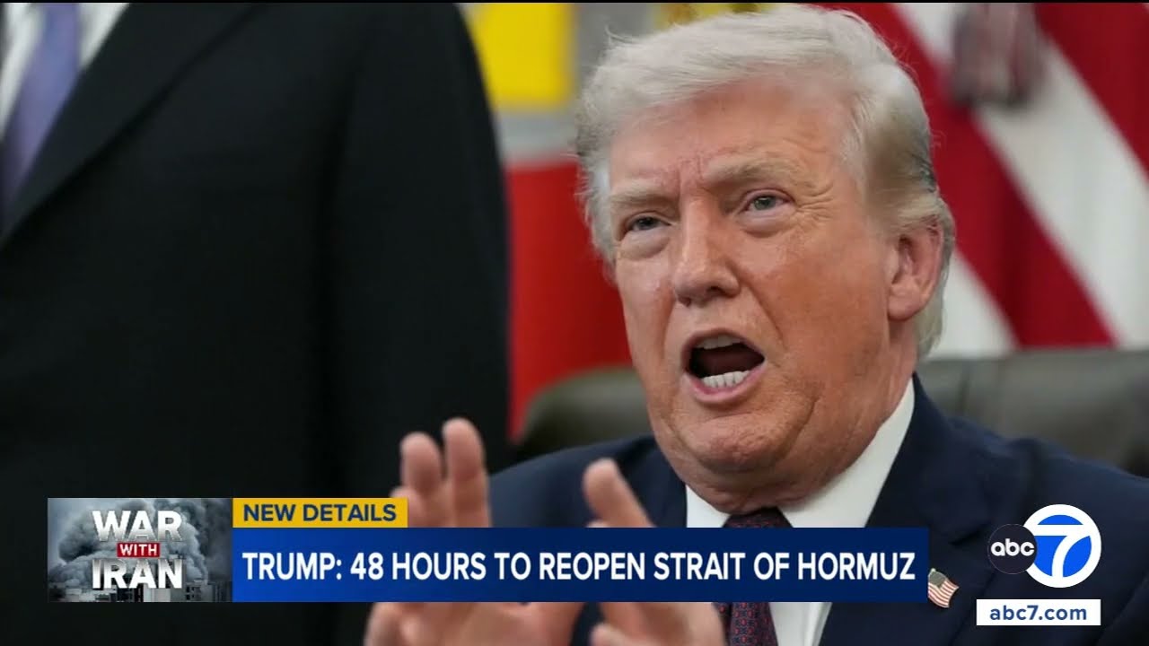 Трамп заявил, что у Ирана есть 48 часов, чтобы открыть пролив, иначе &laquo;начнётся настоящий ад&raquo;.