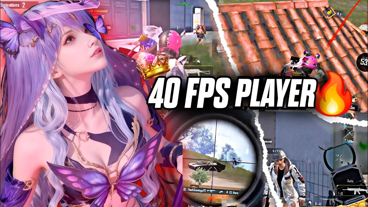 4 FINGER🤞 40FPS GAMEPLAY|| BGMI MONTAGE @YouTubeFlashGamingPUBG #bgmi #pubgmobile 