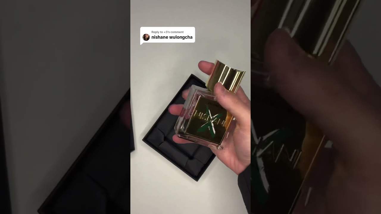 Unboxing Nishane Wulong Cha X #nicheparfum #niche #fragrance #nichefragrance #nishane