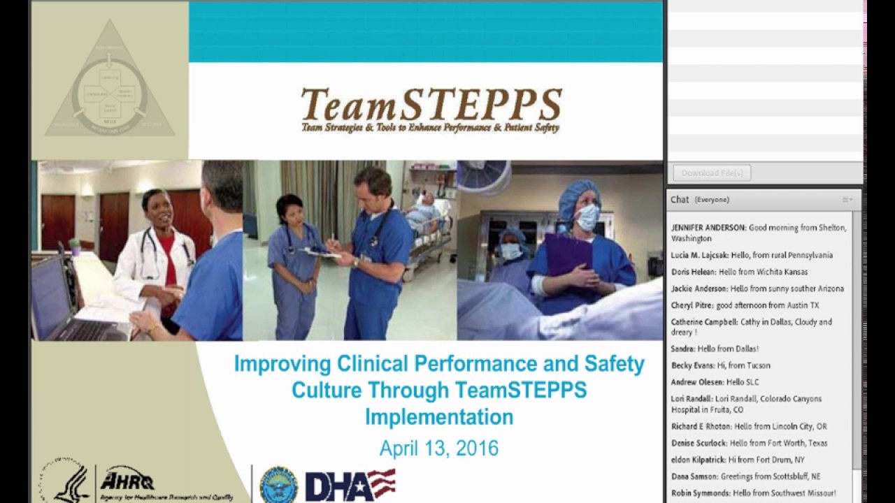 Using TeamSTEPPS to Reduce Patient Harm: Strategies and Successes Across Multiple Settings