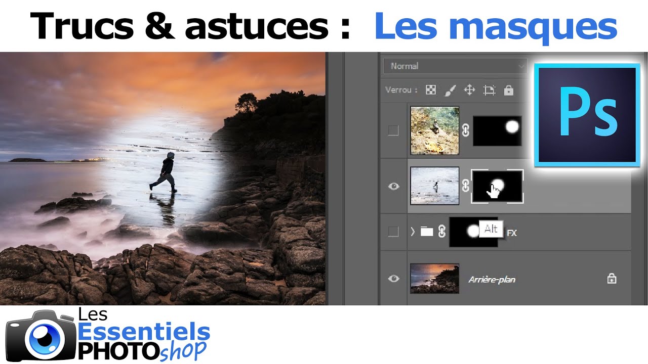 ASTUCES pour les MASQUES dans PHOTOSHOP !